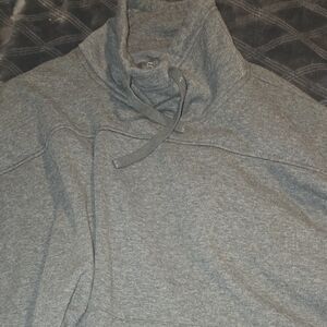 Soft Surroundings Gray Cowl Neck Sweater